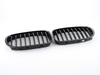 ECS Replacement Gloss Black Front Grilles - F01 F02 7-Series BM-0177-GB View 2