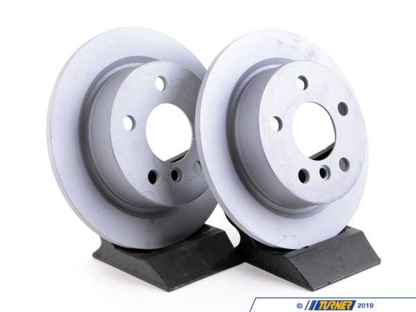 Zimmermann Rear Brake Rotors - Pair 10.19" (259x10) 34216799383kt1