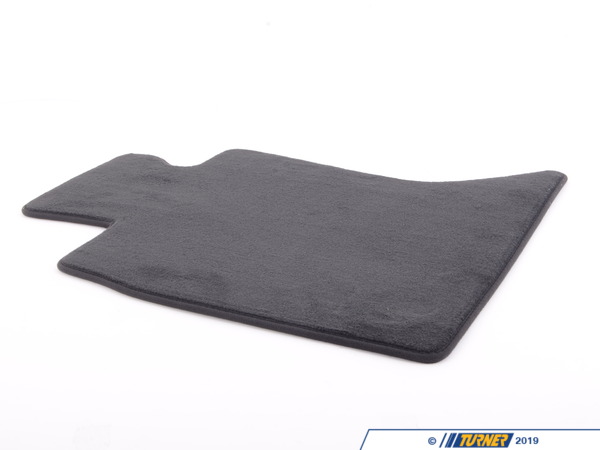 Genuine BMW Genuine BMW Floor Mat Driver Side - Anthracite Velour - F10 51477230451