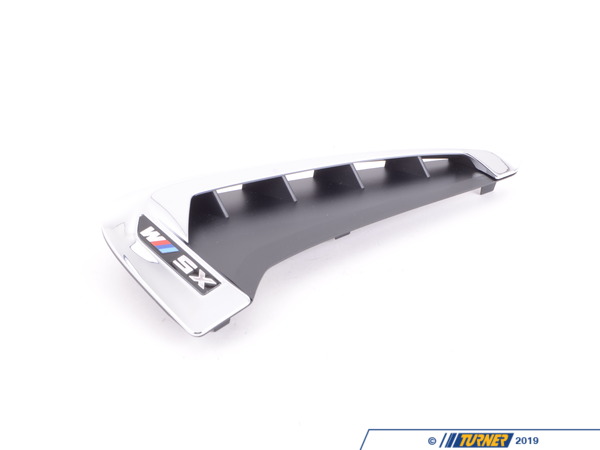 Genuine BMW Genuine BMW Front Fender Grille - Right - F85 S63 4.4L 51138056344