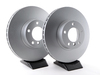 Pagid Front Brake Rotors - E39 530i, E39 540i 4/2000-2003 (Pair) 34116767059pKT View 1