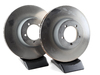 Genuine BMW Front Brake Rotors - Pair (272x22) 34111152090KT View 1
