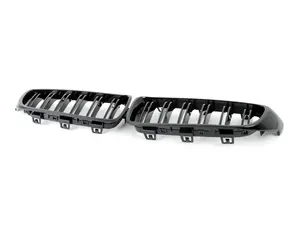 Gloss Black Dual-Slats Front Grille - F32 F33 F36 F80 F82 F83 M3 M4