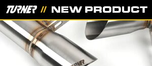 New Turner F10 535i Rear Muffler Delete Kit